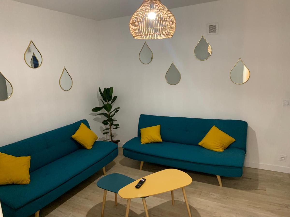 L Effet Mer 70M2 Avec 2 Chambres Doubles Avec Parking 1 Voiture Gratuit, Netflix Disney Plus Disponible Lits Faits A L Arrive Serviettes De Toilettes Fournies Dieppe Exterior foto